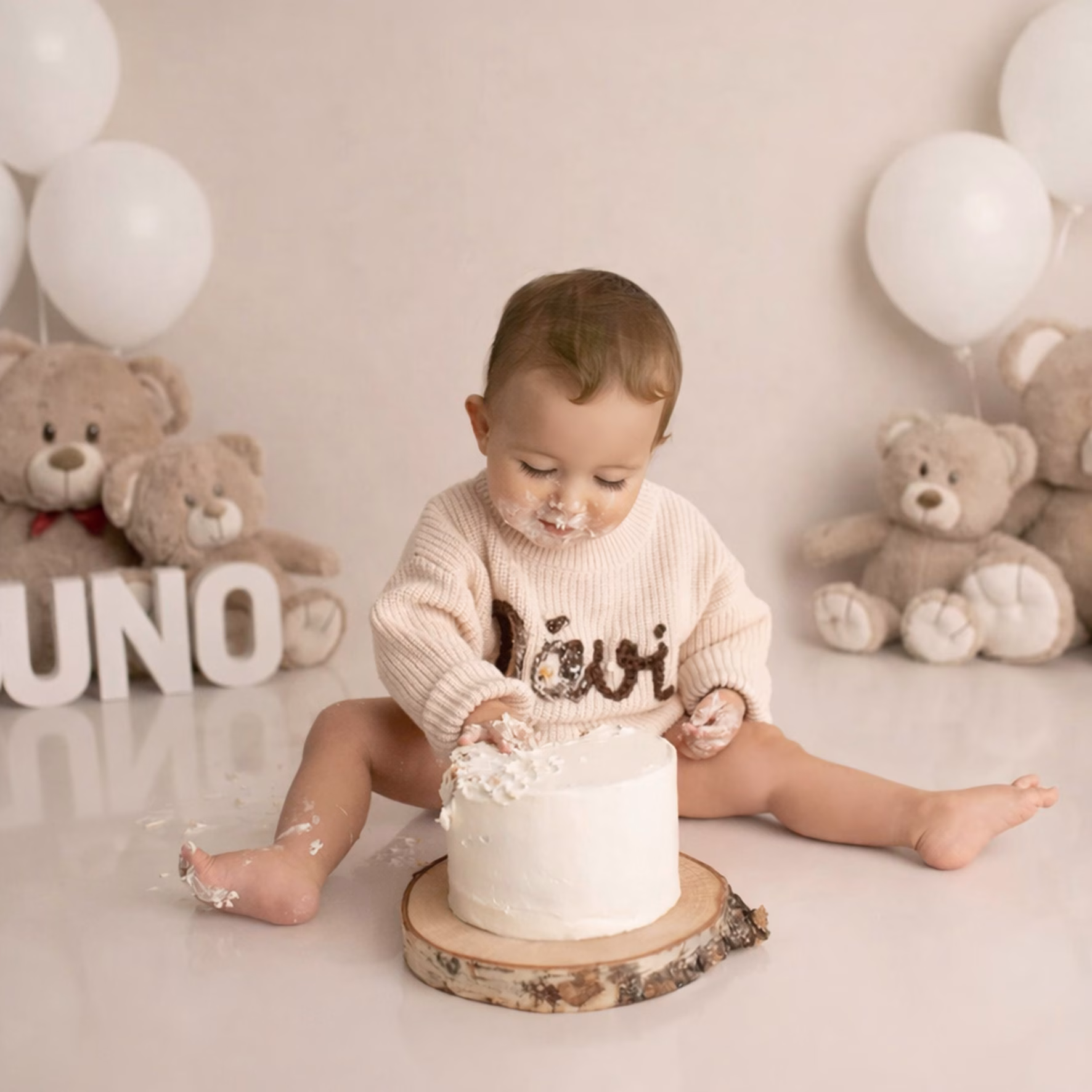 foto smash cake niño11