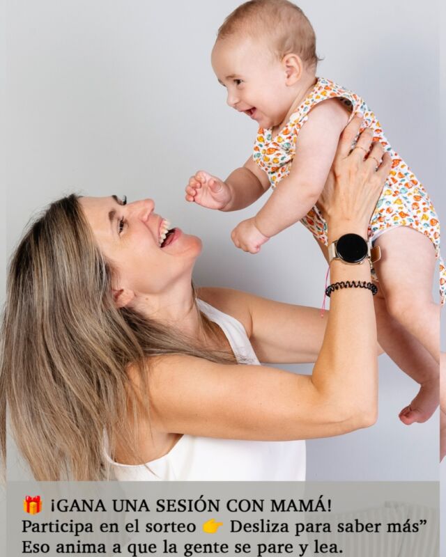 🎁 ¡SORTEO ESPECIAL DÍA DE LA MADRE! 🎁

💞 Regalo una sesión de fotos muy especial: mamá con sus polluelos, da igual si son bebés o ya te sacan una cabeza. Porque el vínculo sigue siendo puro amor.

📸 ¿Qué incluye el premio? ✨ Una sesión de fotos con mamá
✨ 8 fotografías impresas + digitales, listas para emocionar. Un recuerdo 

¿Cómo participar? Muy fácil:

🪷Sigue a @debajodeunboton
🪷Dale like a esta publicación ❤️
🪷Etiqueta a dos personas (puedes participar todas las veces que quieras, ¡pero sin repetir!)
🪷Comparte este post en tus historias (si tu cuenta es privada, mándame captura por DM)
🗓 El sorteo cierra el lunes 28 de abril a las 14:00h
📣 Anunciaré al ganador/a en historias y actualizaré este post

¡Suerte, suerte y más suerte! 🍀
Y recuerda: una foto hoy, un tesoro para siempre.  #diadelamadre #sorteomadrid #fotografiainfantil #fotografiamaternidad #madresehijos #sorteoespecial #debajodeunboton